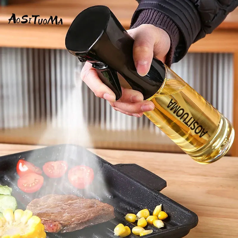 High Pressure Spray Bottles Refillable Bottles Mist Watering Can Automatic Salon Barber Water Sprayer BBQ Oil Spray Diffuser